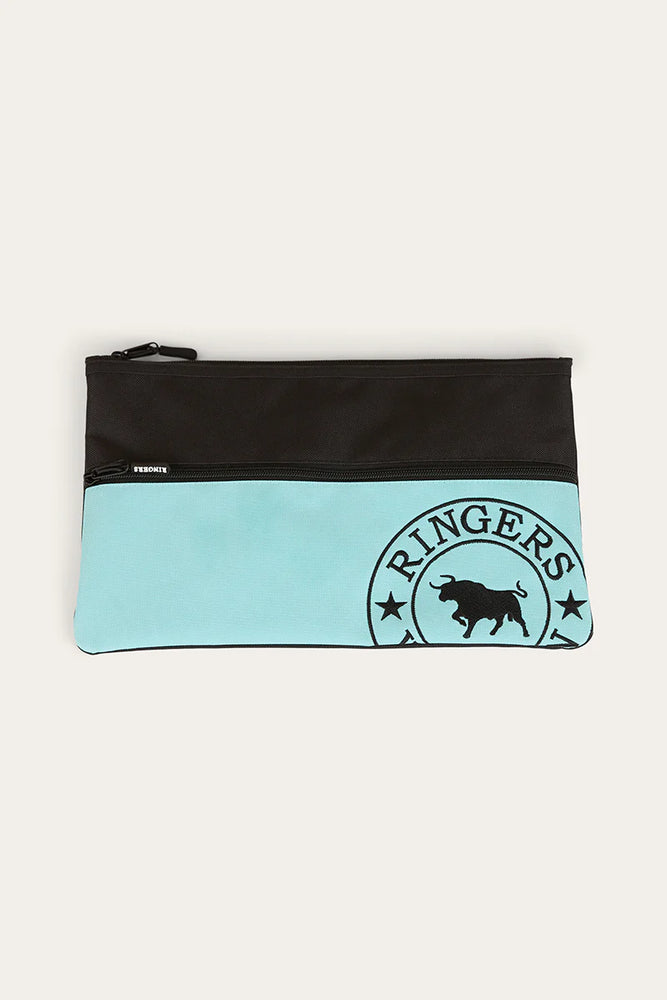Ringers Western Spencer Pencil Case - Turquoise / Black