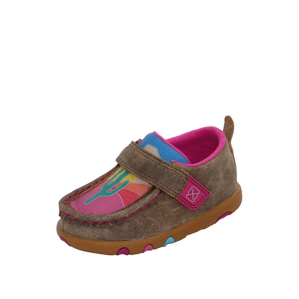 Twisted X Infants Cactus Sky Mocs - TCICA0023