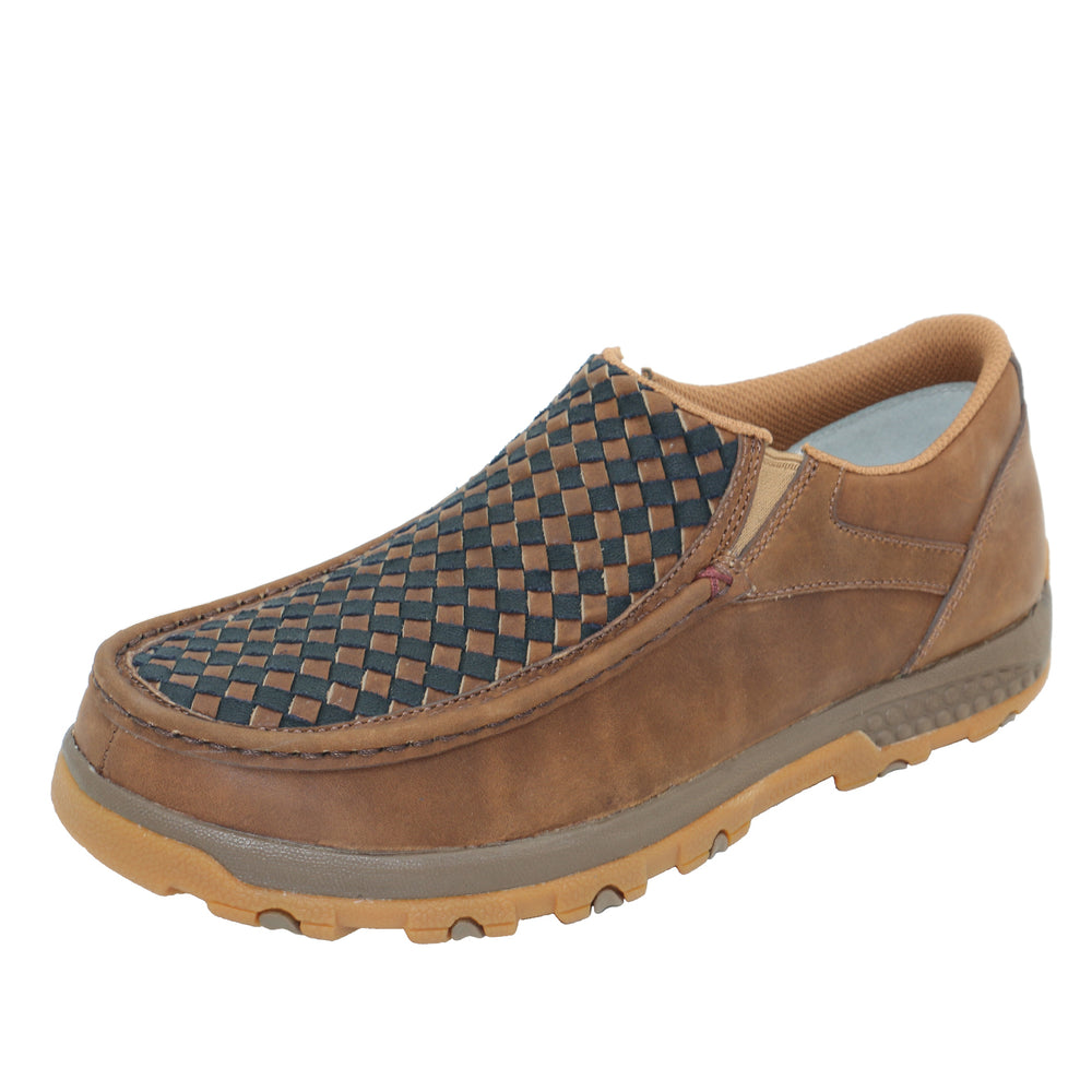 Twisted X Mens Cellstretch Slip On Moc - TCMXC0012