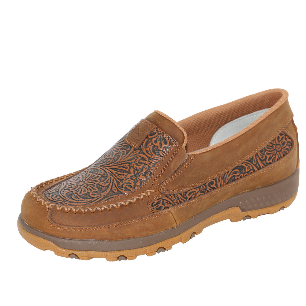 Twisted X Womens Tooled Cellstretch Mocs - TCWXC0067