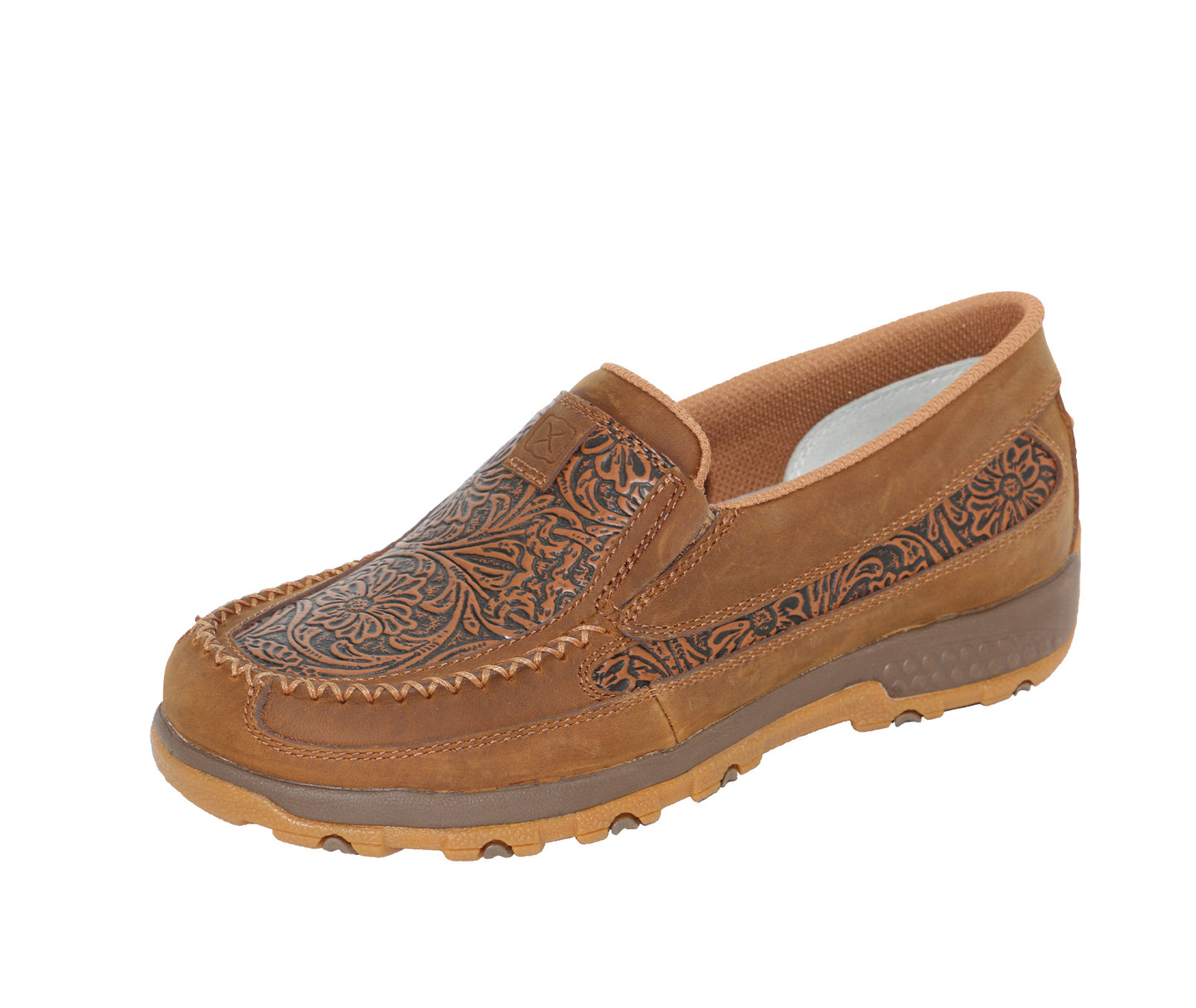 Twisted X Womens Tooled Cellstretch Mocs - TCWXC0067