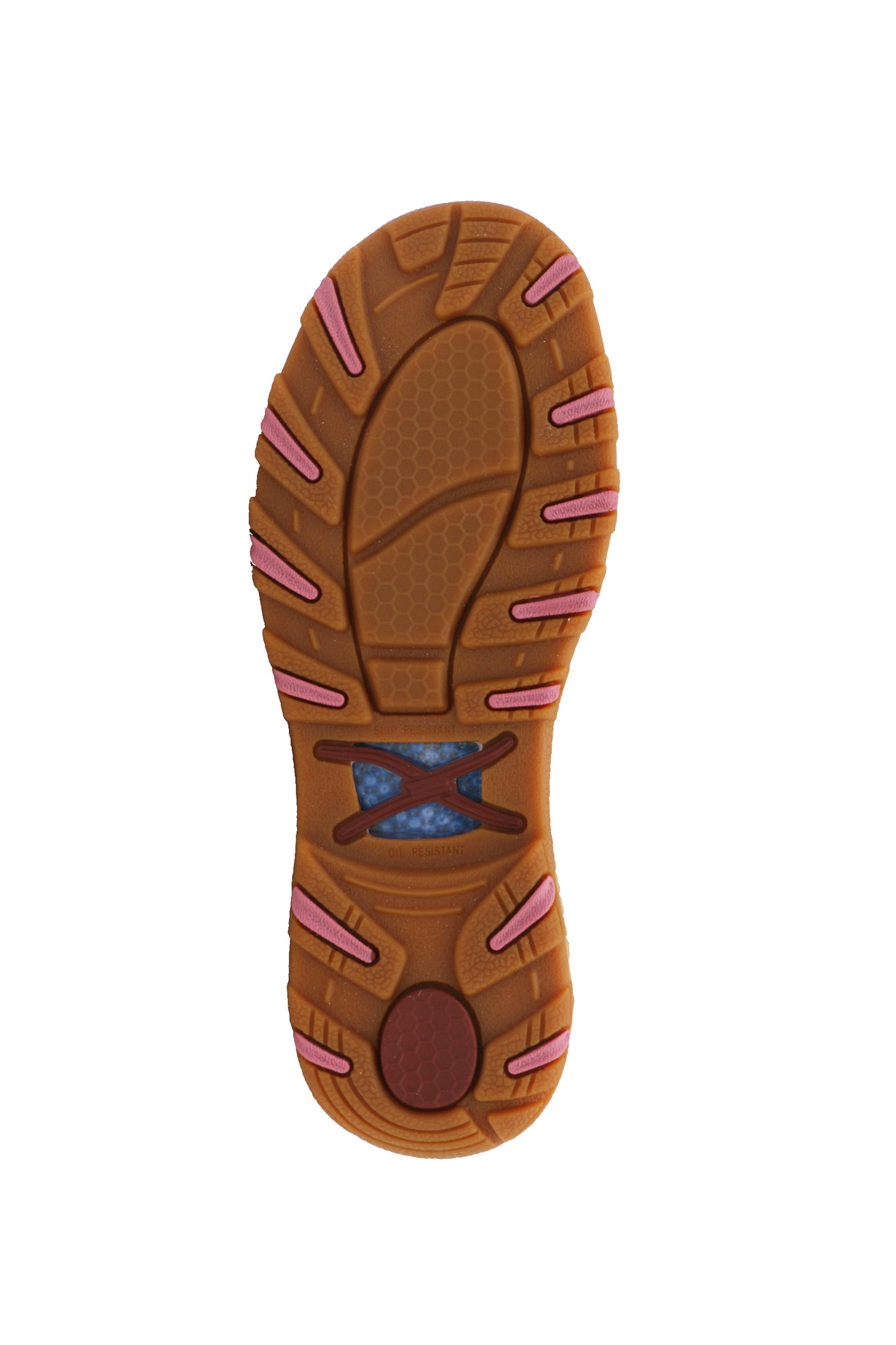 Twisted X Womens Tooled Pink Cellstretch Mocs - TCWXC0068