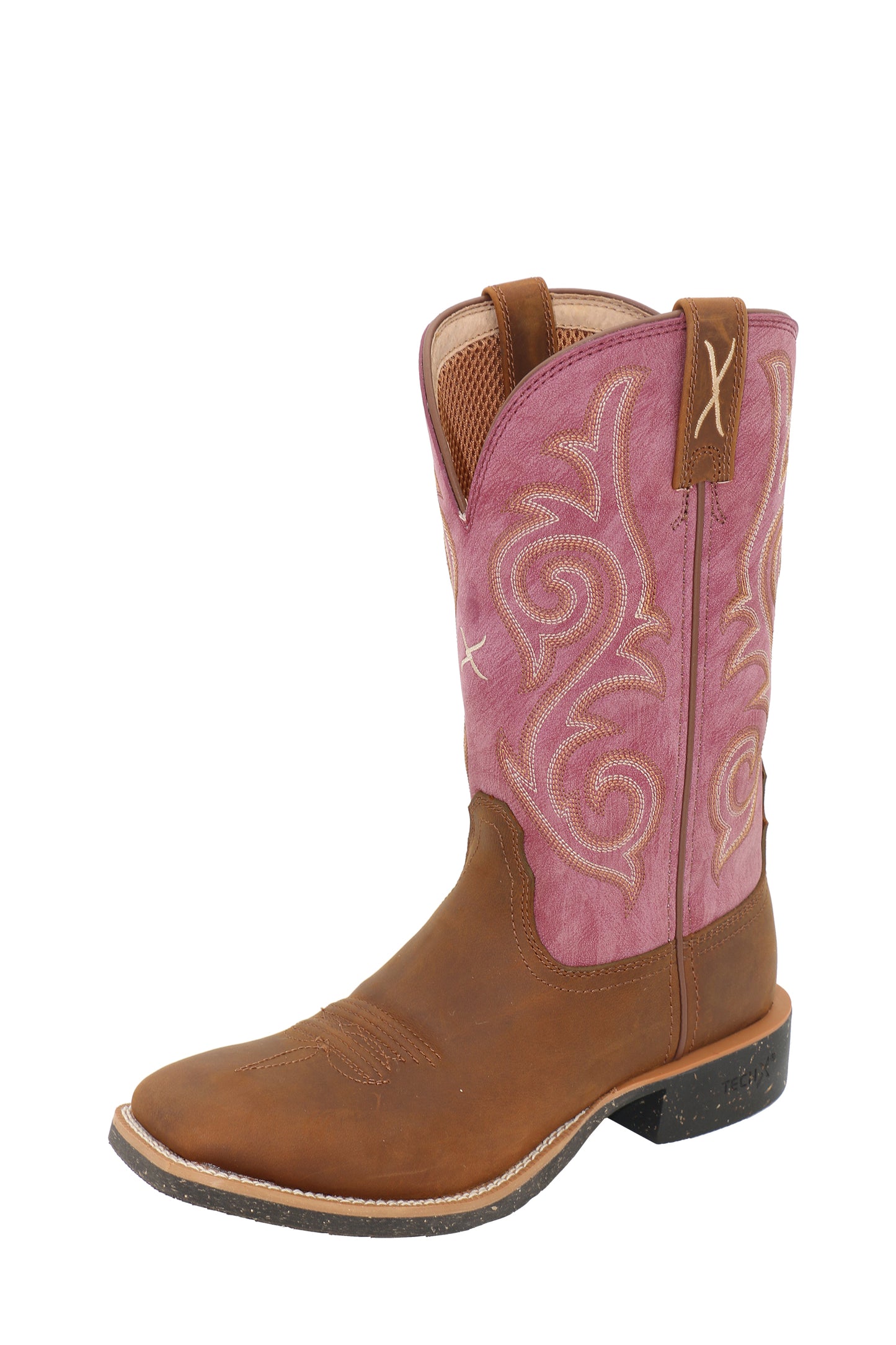 Twisted X Womens 11" Tech X2 Western Boot - Dusty Pink TCWXTR021