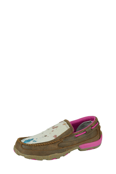 Twisted X Kids Rainbow / Fur Mocs - TCYDMS005