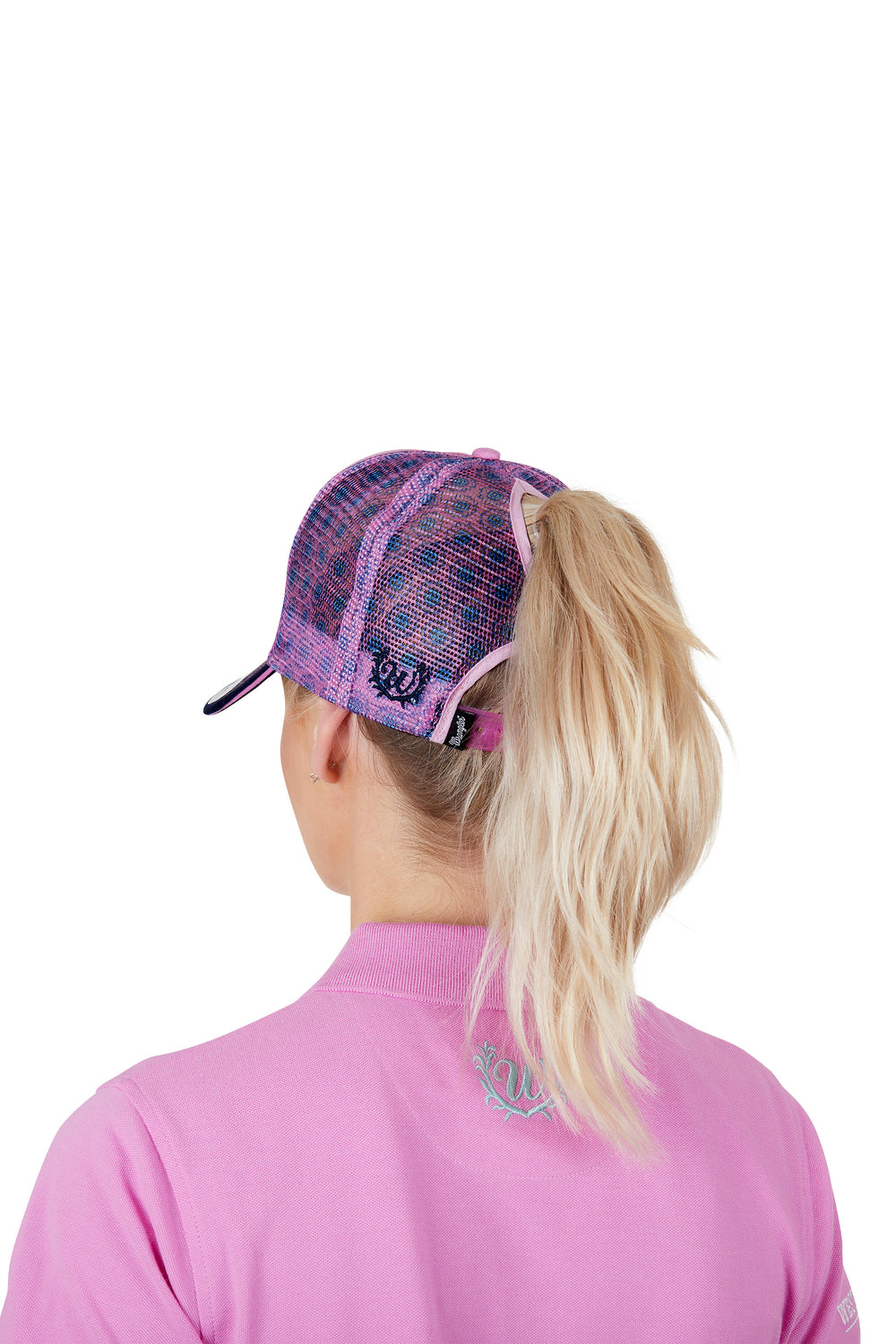 Wrangler Womens Krista HP Ponytail Trucker Cap - X4S2909CAP