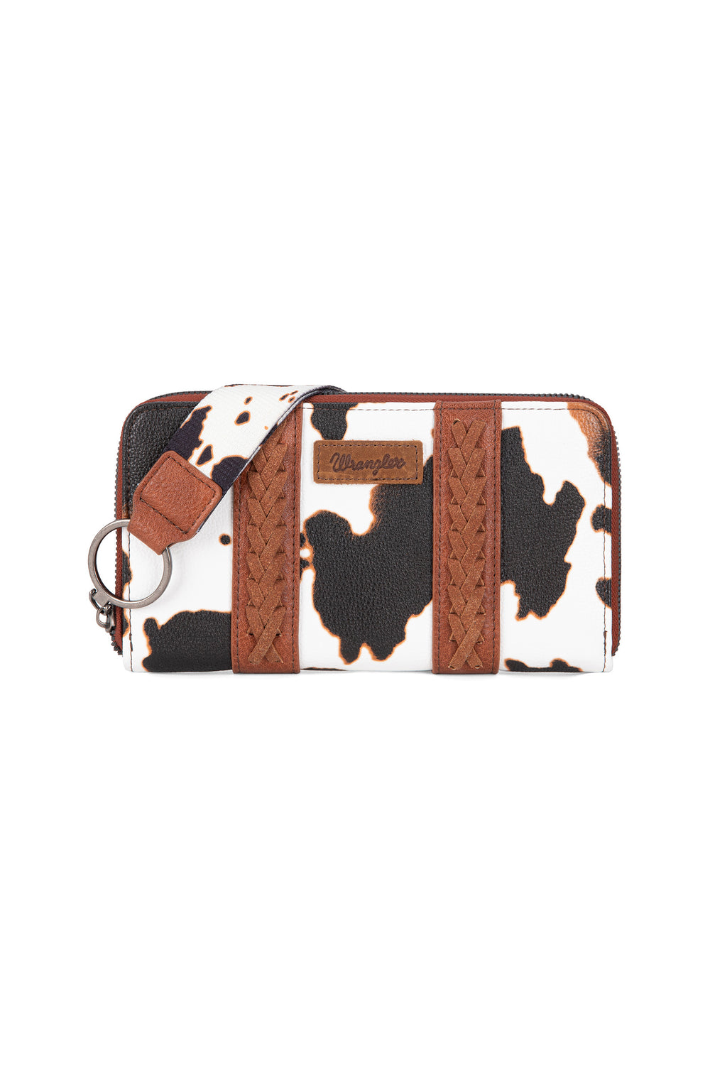 Wrangler Cow Print Large Wallet - X4S2963WLT