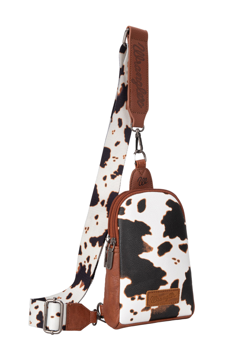 Wrangler Cow Print Sling Bag - X4S2964BAG