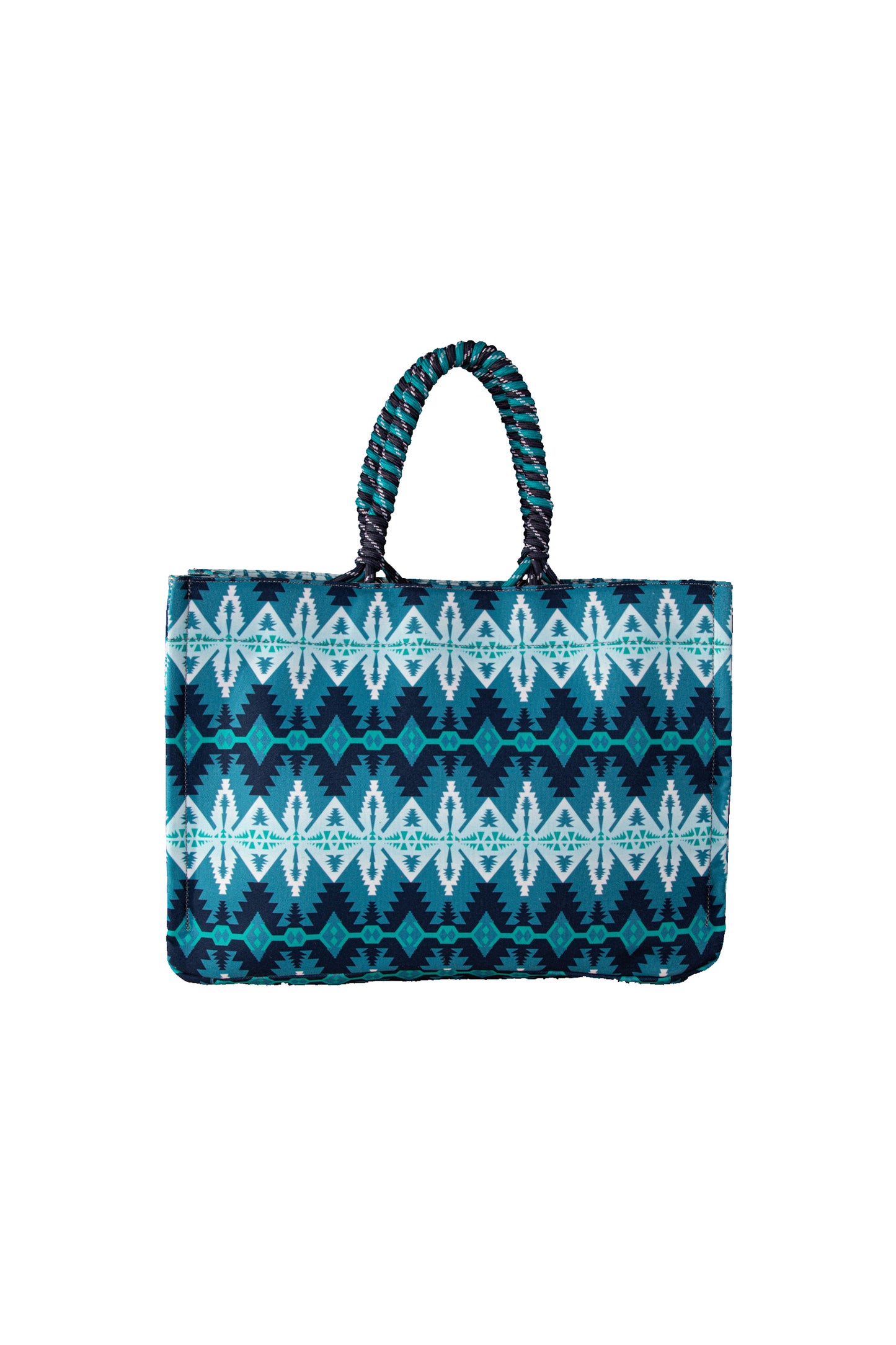 Wrangler Southwestern Oversized Tote - Blue X4S2972BAG