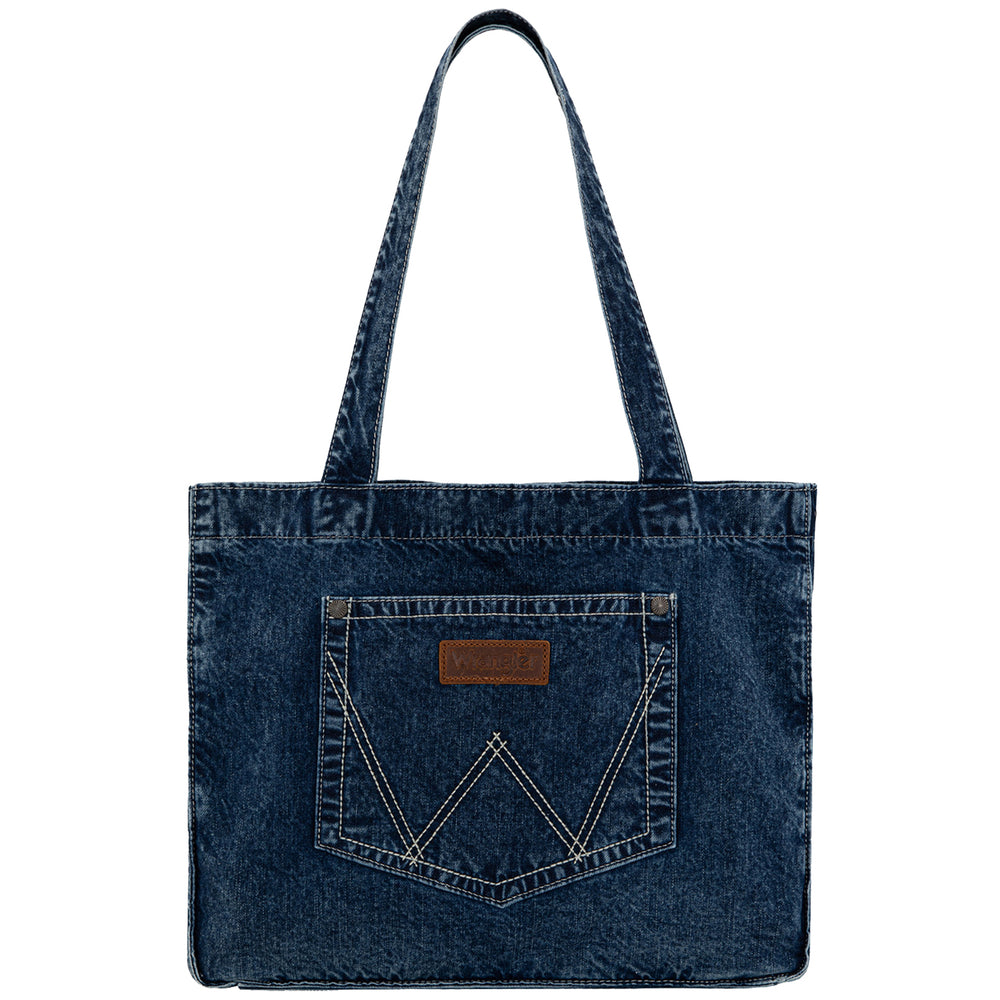 Wrangler Denim Pocket Tote  Bag - X4S2975BAG