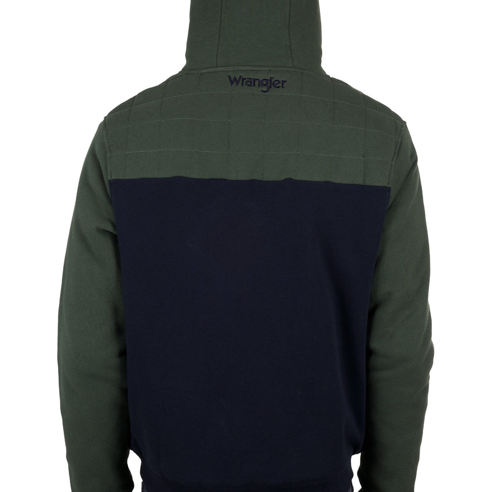 
                      
                        Wrangler Mens Elliot Zip Up Hoodie - Navy Cypress - X4W1778029
                      
                    