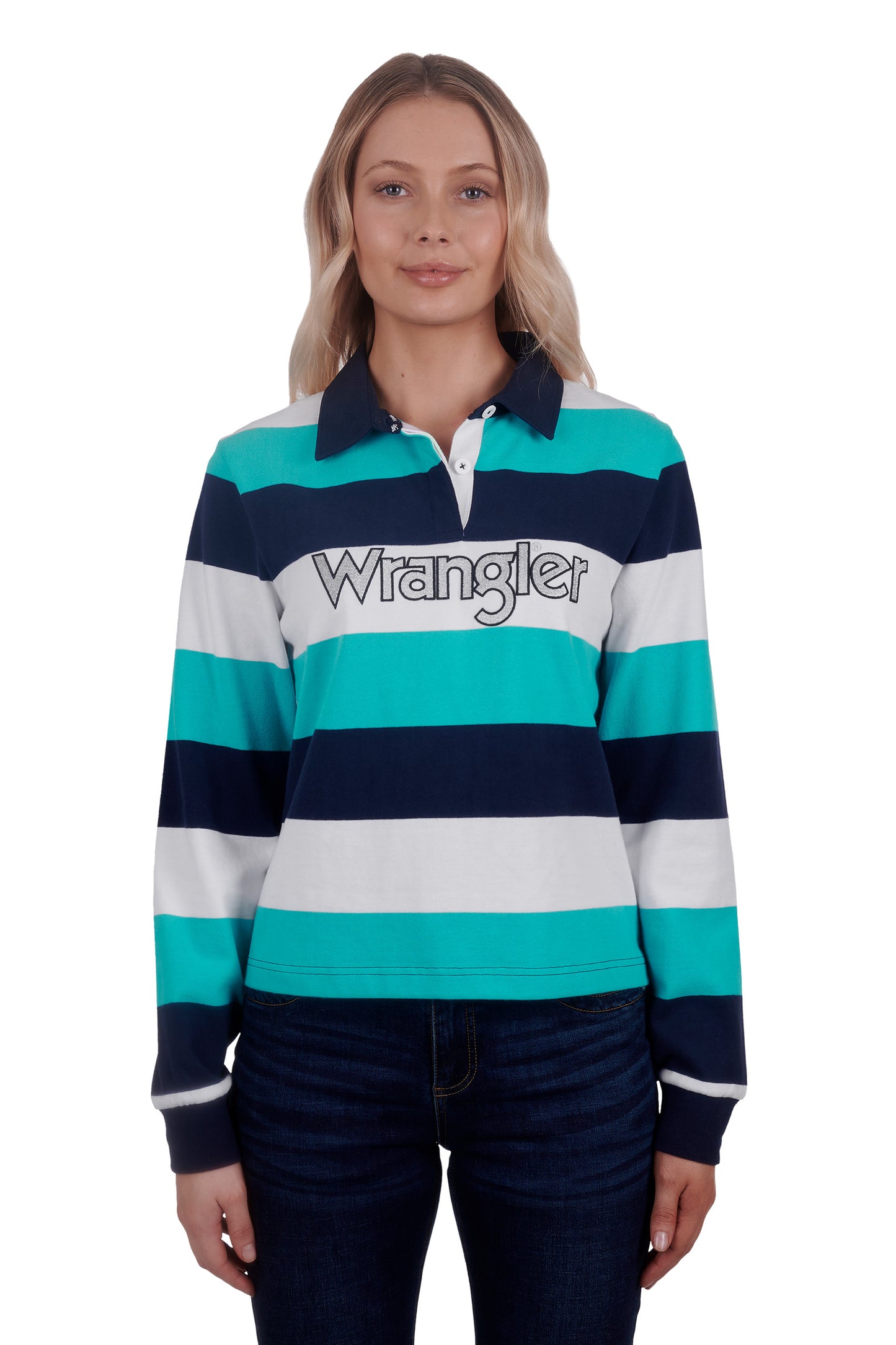 Wrangler Womens Briana Fashion Rugby - X4W2577080