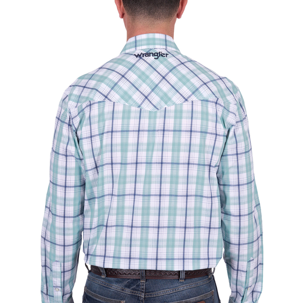 
                      
                        Wrangler Mens Jacob Logo LS Dress Shirt X5S1111364
                      
                    