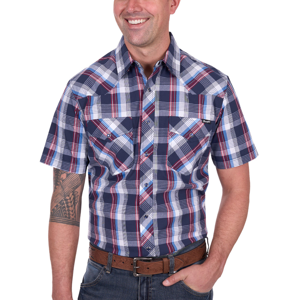 Wrangler Mens Phillip SS Shirt X5S1117371