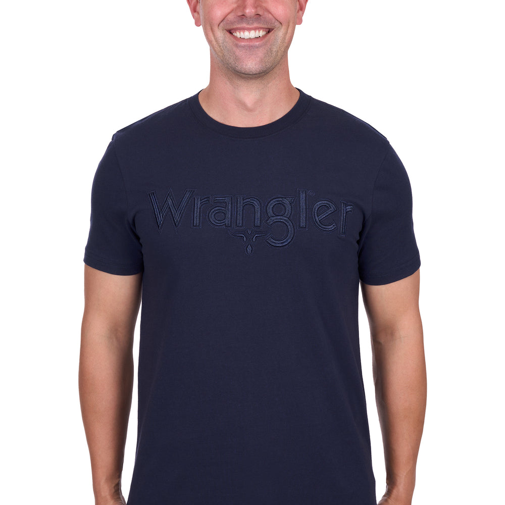 Wrangler Mens Chase Shirt - Navy X5S1557380