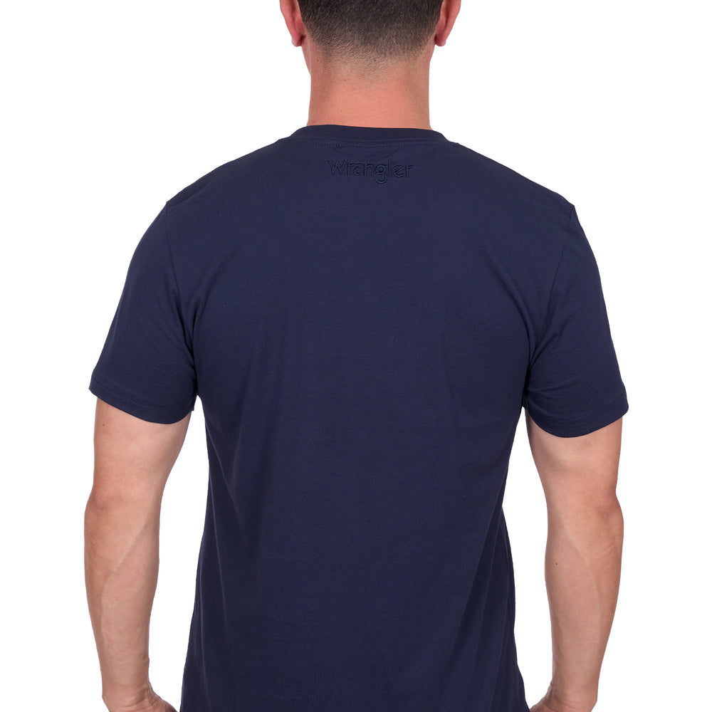 Wrangler Mens Chase Shirt - Navy X5S1557380
