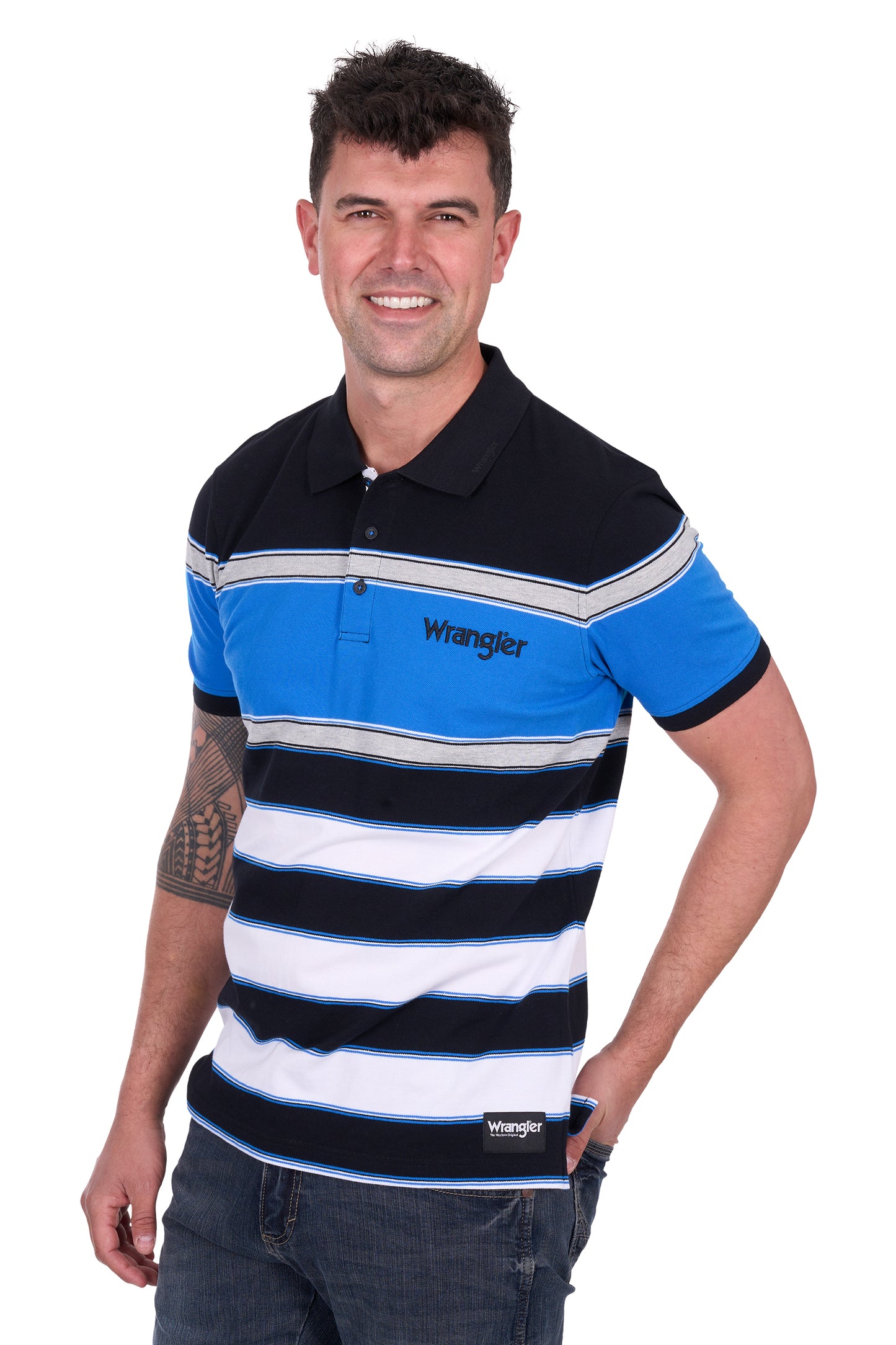 Wrangler Mens Lawrie Polo X5S1561374