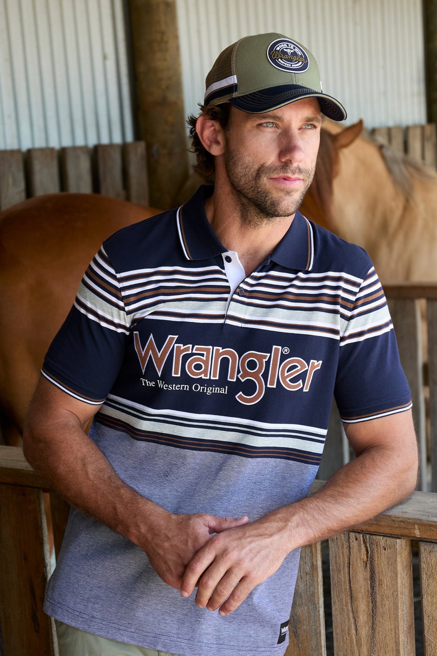 Wrangler Mens Victor Polo X5S1566373