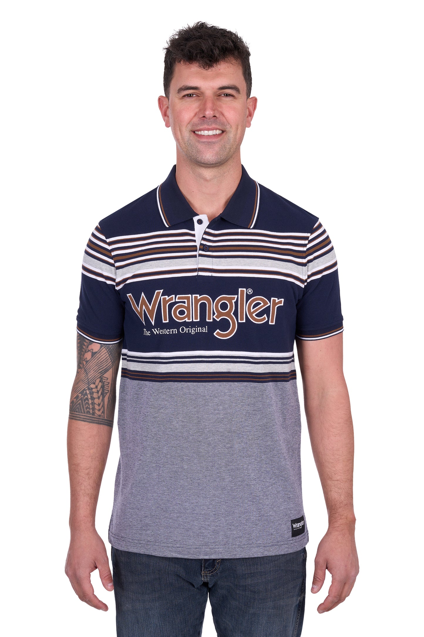 Wrangler Mens Victor Polo X5S1566373