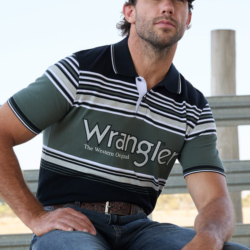 Wrangler Mens Chris Polo X5S1566376