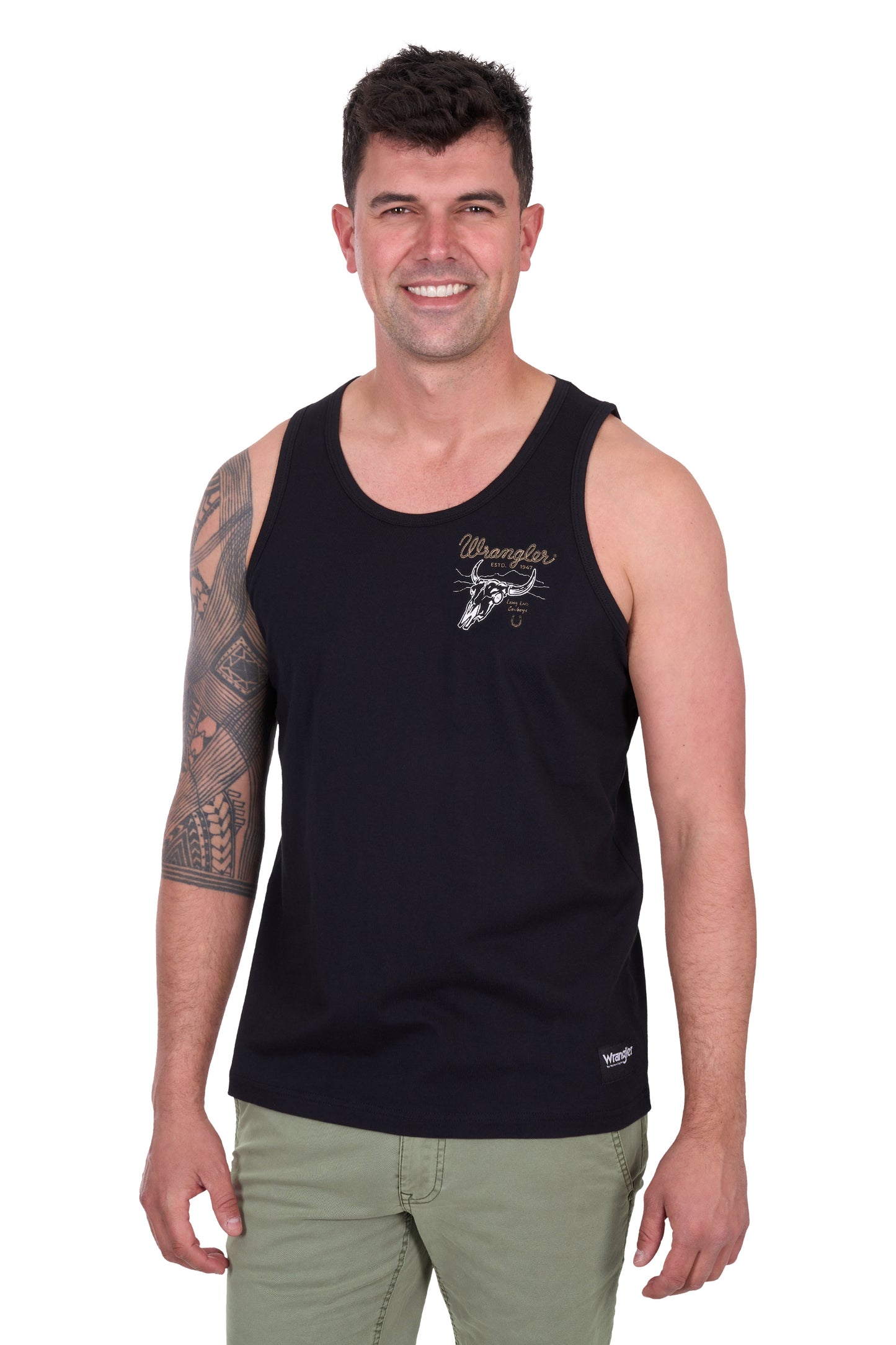 Wrangler Mens Damon Singlet X5S1578396
