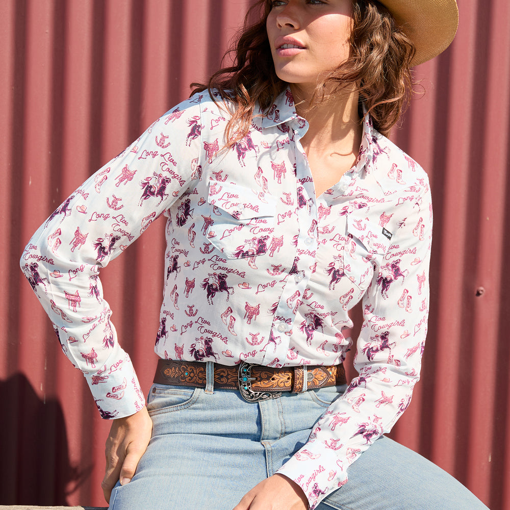 Wrangler Womens Doreen LS Arena Shirt X5S2127438