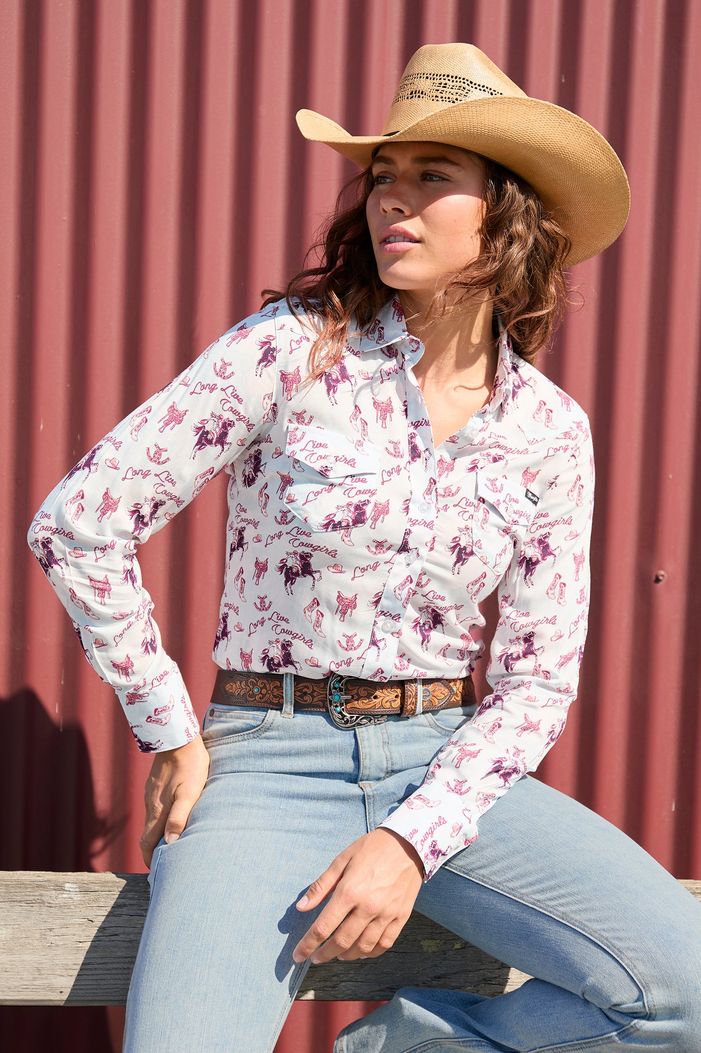 Wrangler Womens Doreen LS Arena Shirt X5S2127438