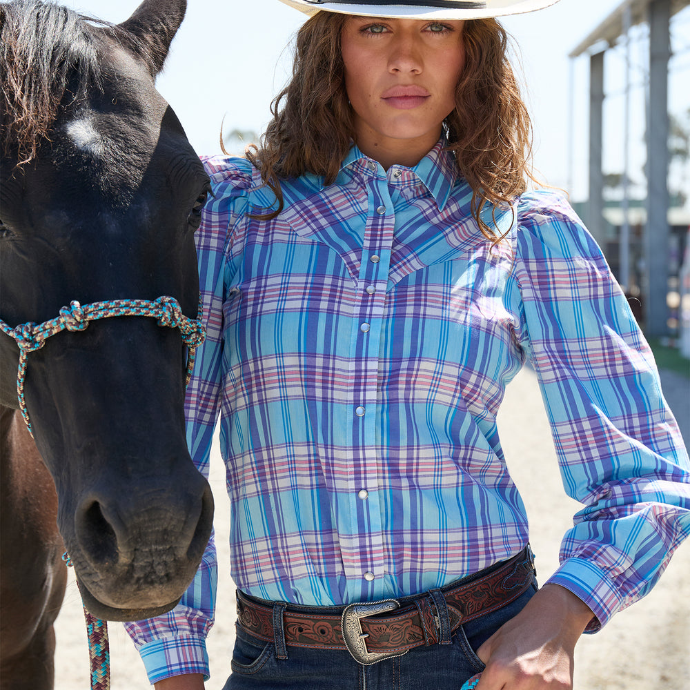 Wrangler Womens Emily Long Sleeve Shirt X5S2129431