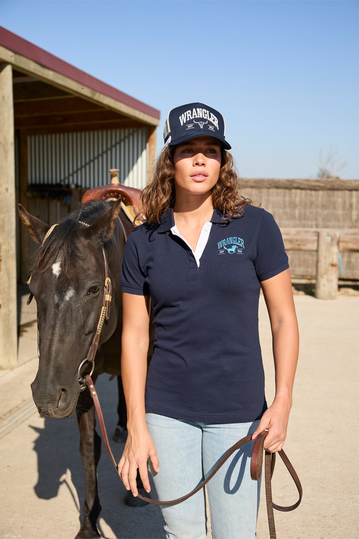 Wrangler Womens Eliza Polo Shirt X5S2565415