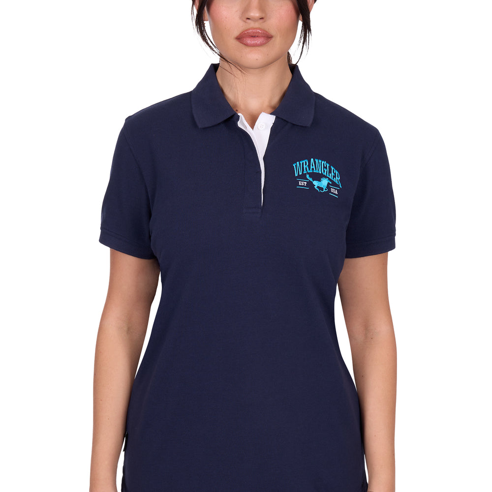 Wrangler Womens Eliza Polo Shirt X5S2565415