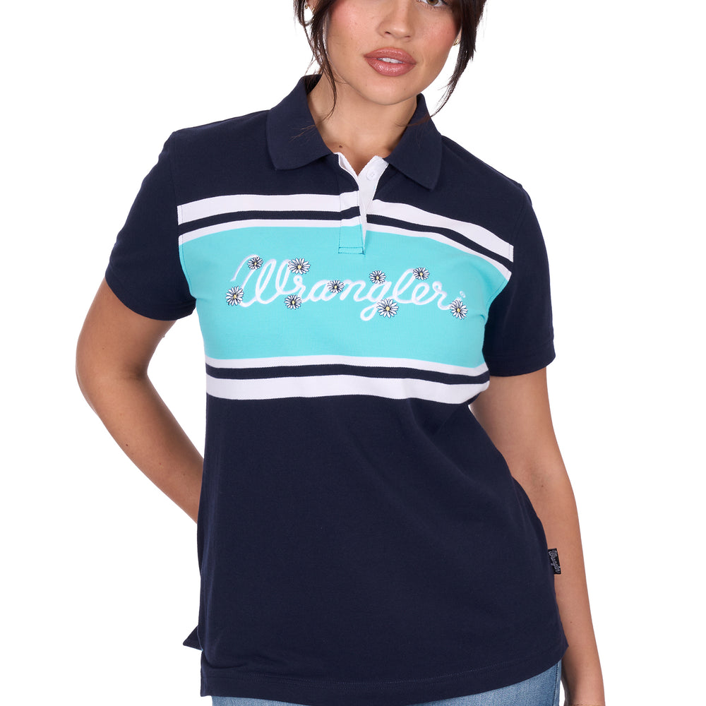 Wrangler Womens Mistie Polo Shirt X5S2565458