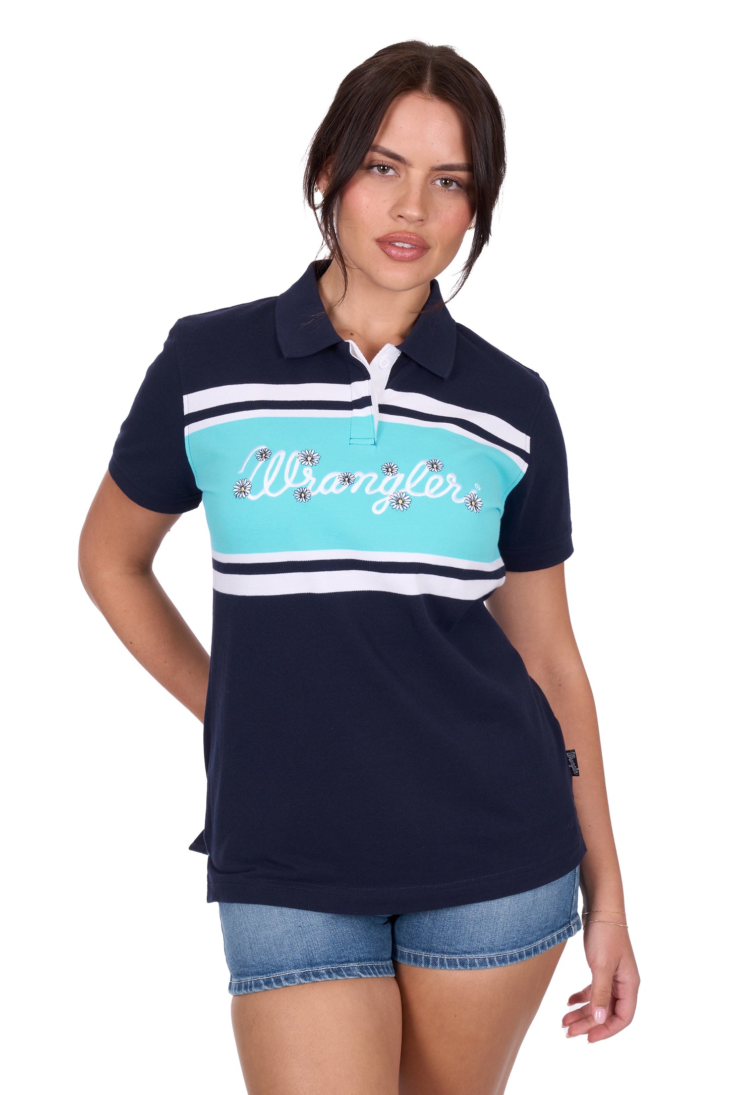 Wrangler Womens Mistie Polo Shirt X5S2565458