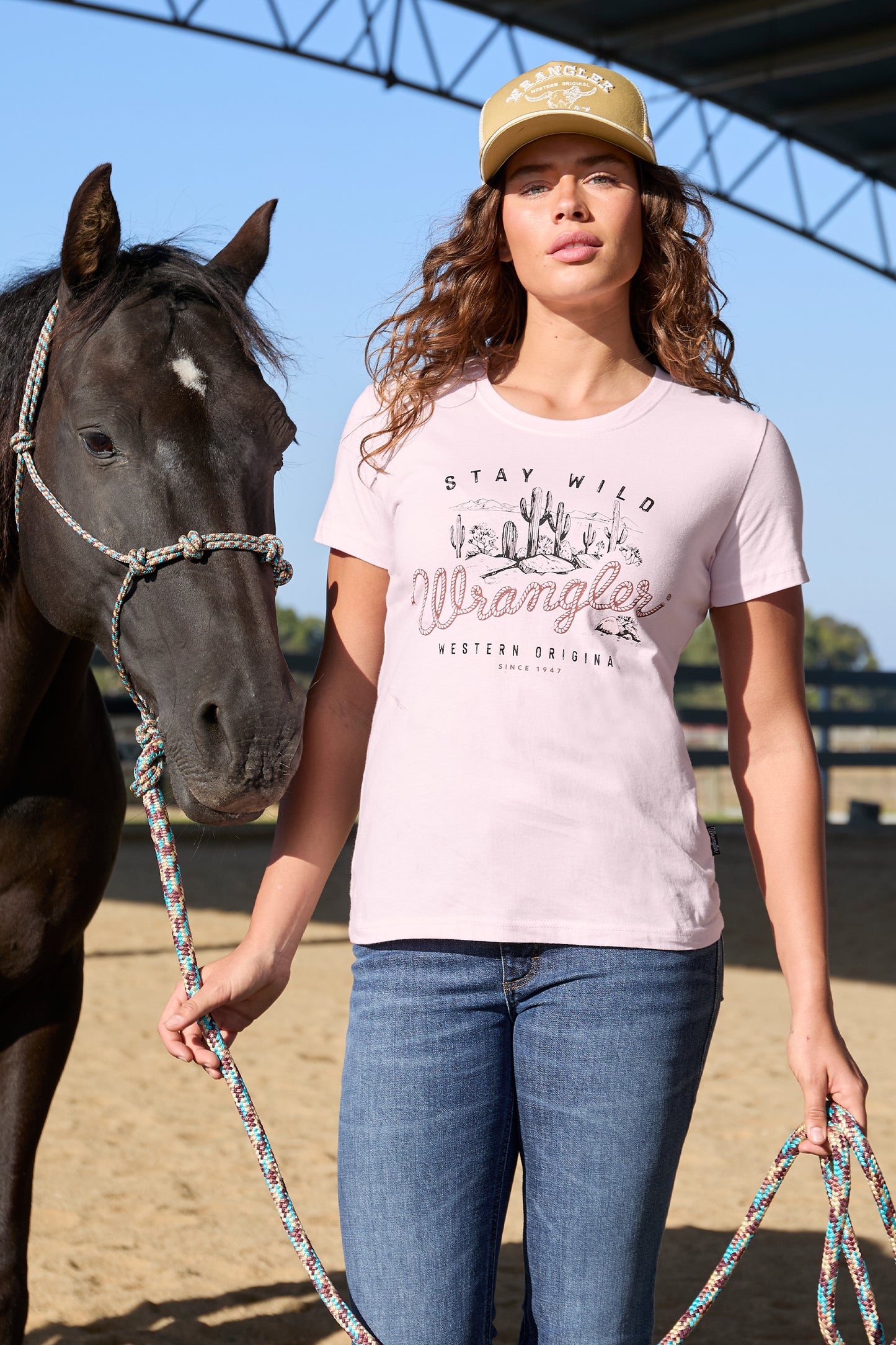 Wrangler Womens Tahlia Shirt - Blush X5S2598418