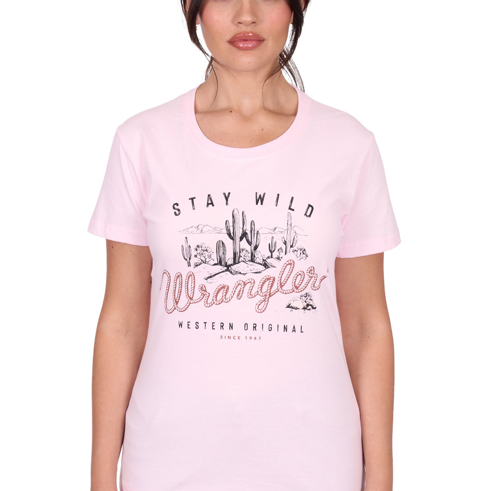 Wrangler Womens Tahlia Shirt - Blush X5S2598418