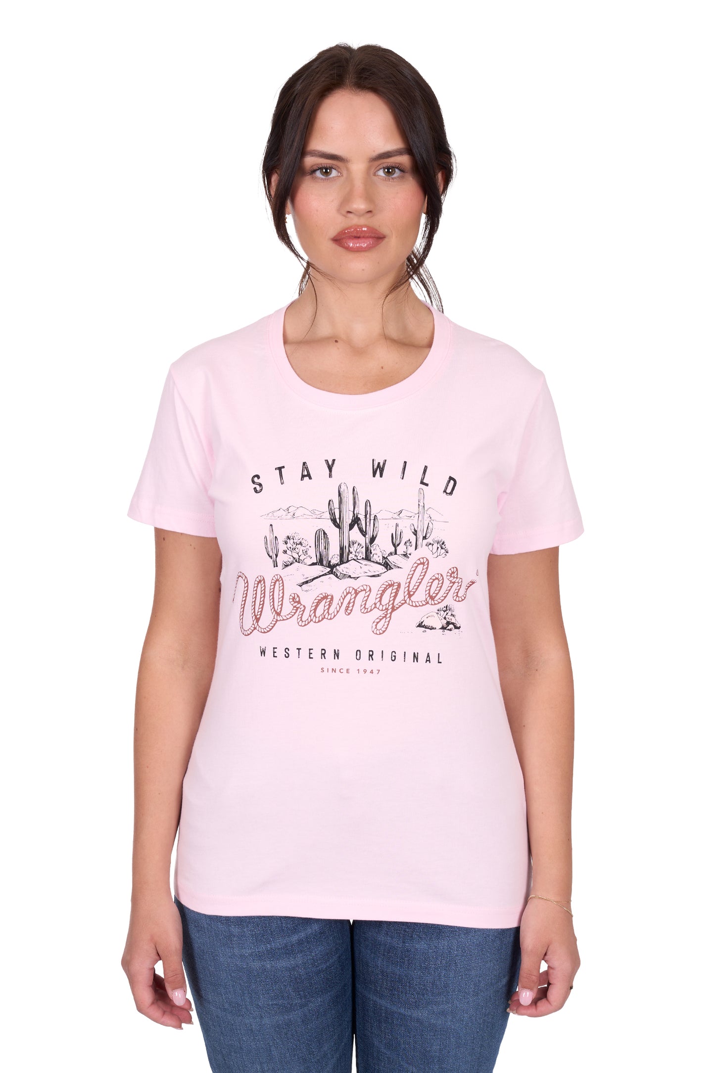 Wrangler Womens Tahlia Shirt - Blush X5S2598418