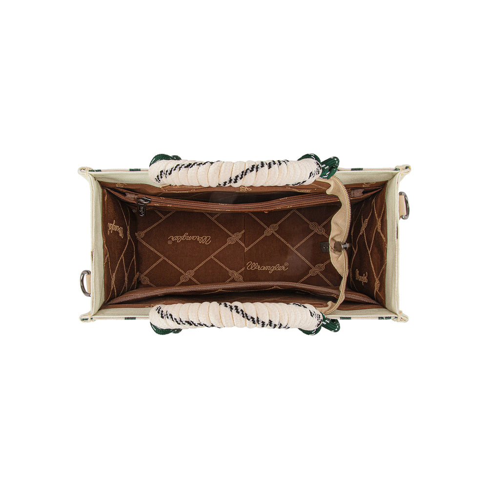 
                      
                        Wrangler Southwestern Rope Handle Bag - Beige / Cactus X5S2901BAG
                      
                    