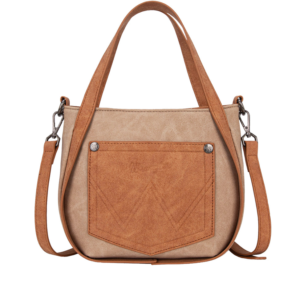 Wrangler Two Tone Fringe Bag - Camel X5S2902BAG