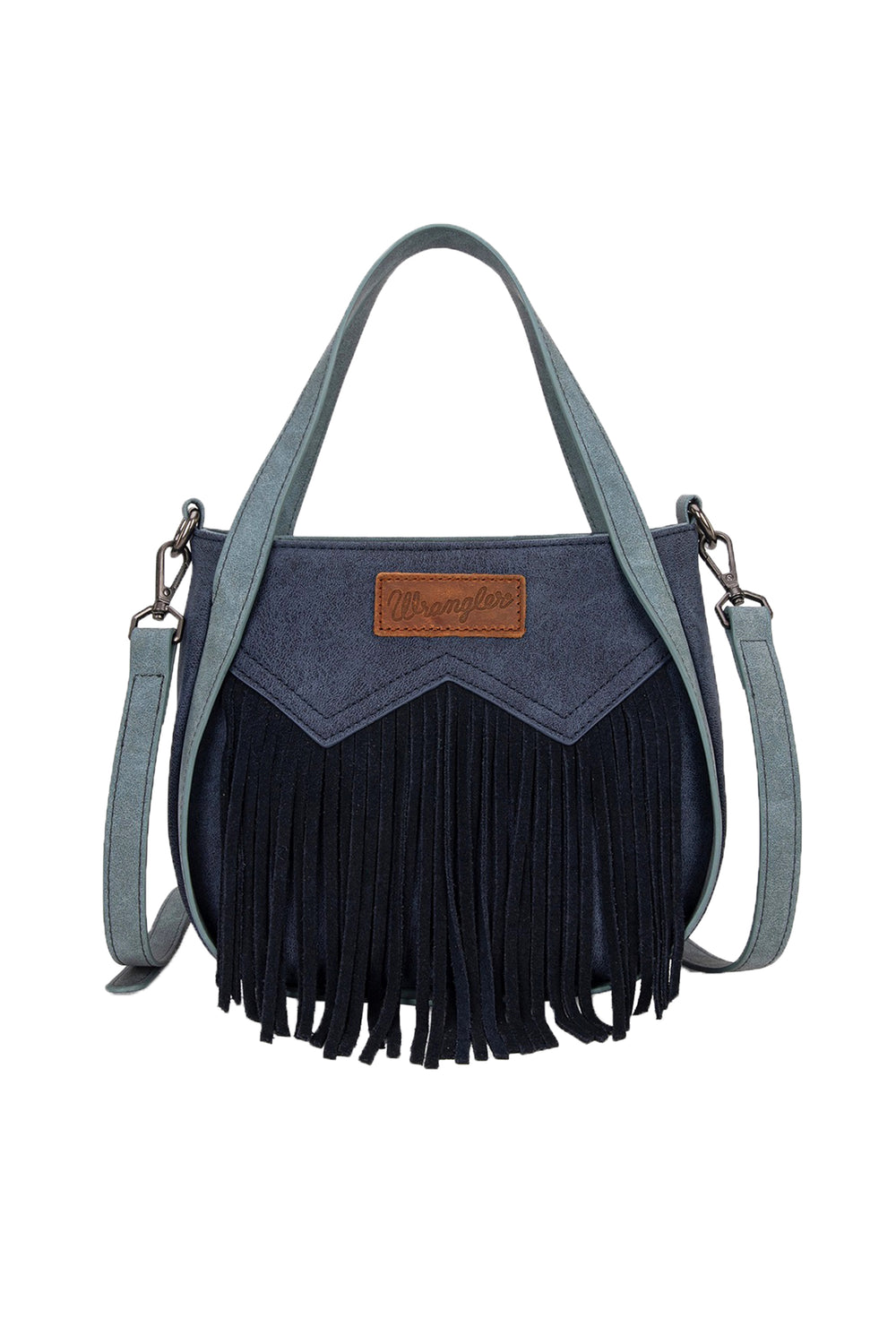 Wrangler Two Tone Fringe Bag - Navy X5S2902BAG