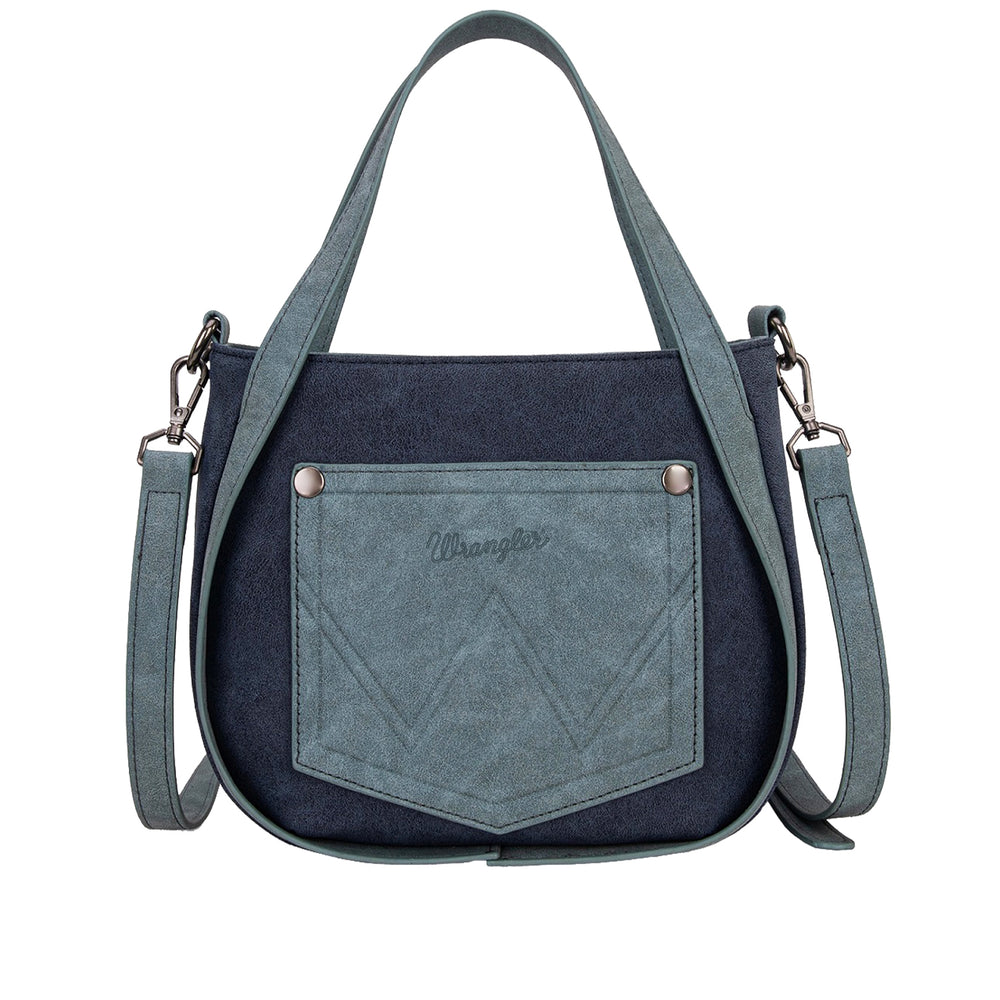 Wrangler Two Tone Fringe Bag - Navy X5S2902BAG