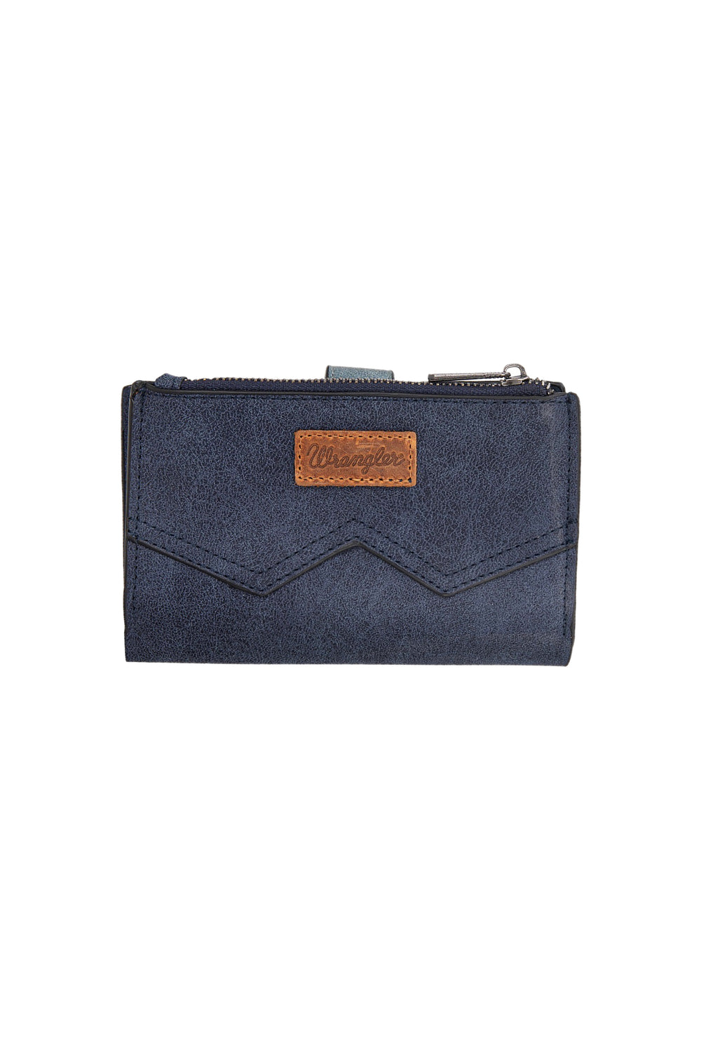 Wrangler W Stitch Wallet - Navy X5S2903WLT