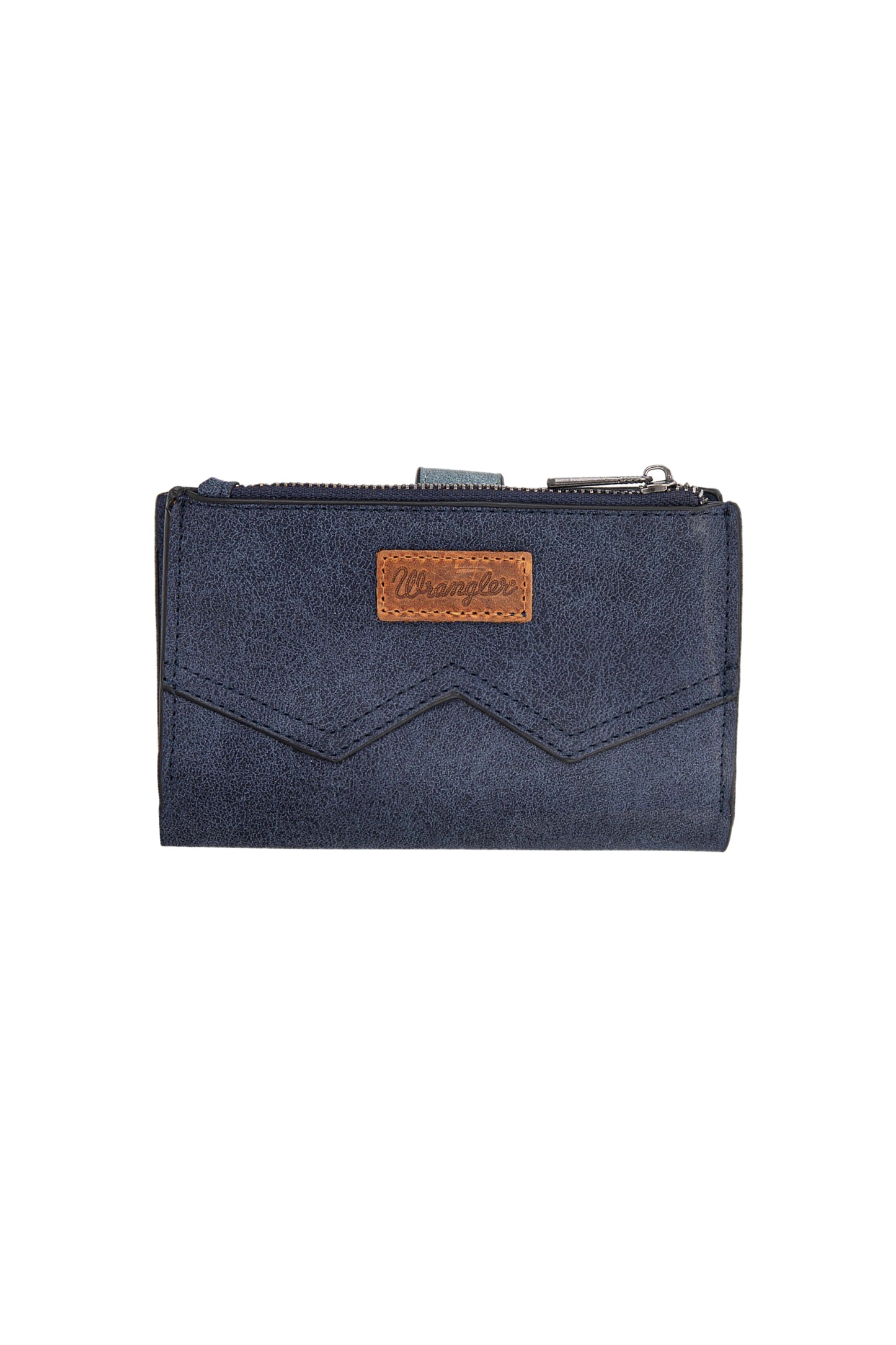 Wrangler W Stitch Wallet - Navy X5S2903WLT
