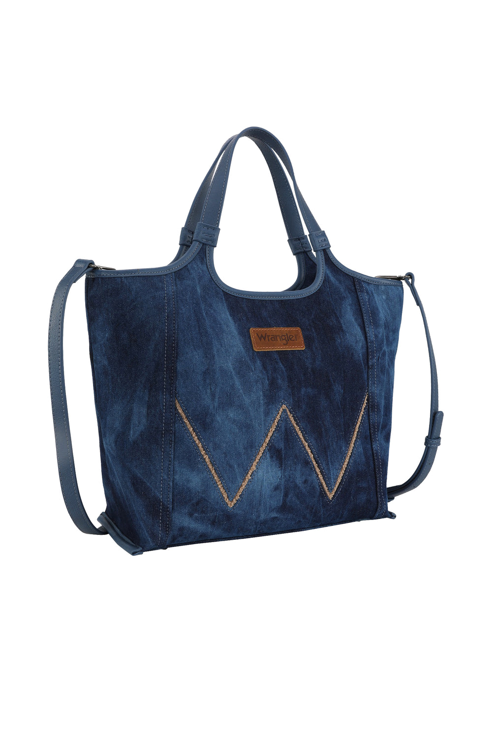 Wrangler Willa Tote Bag - Dark Denim X5S2908BAG