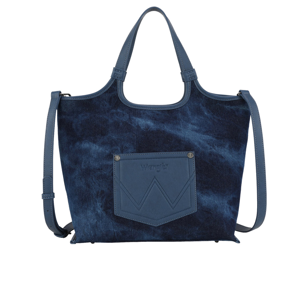 Wrangler Willa Tote Bag - Dark Denim X5S2908BAG