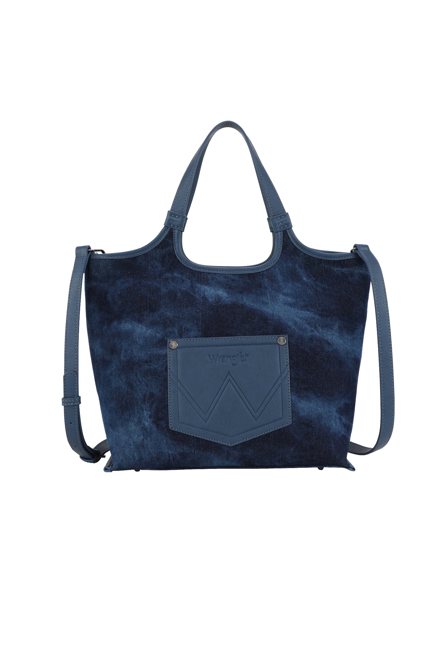 Wrangler Willa Tote Bag - Dark Denim X5S2908BAG