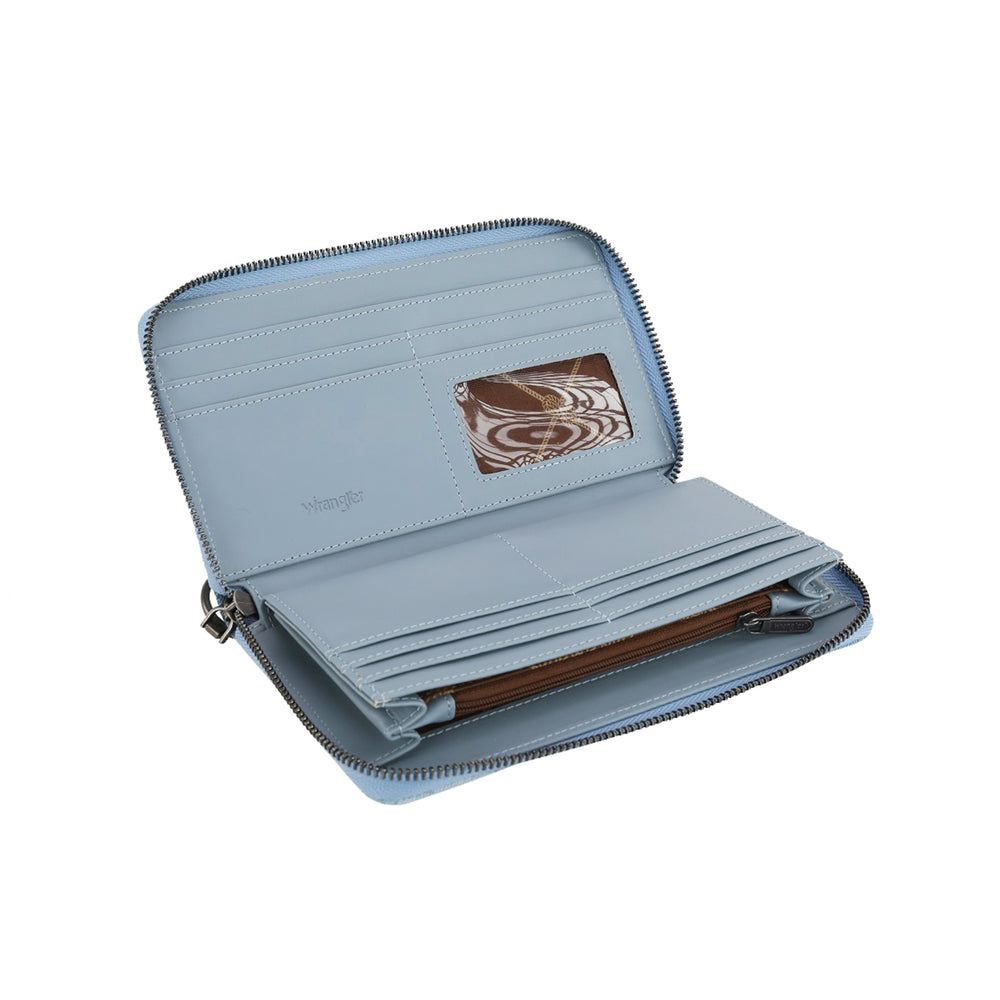 
                      
                        Wrangler Willa Wallet - Light Denim X5S2909WLT
                      
                    