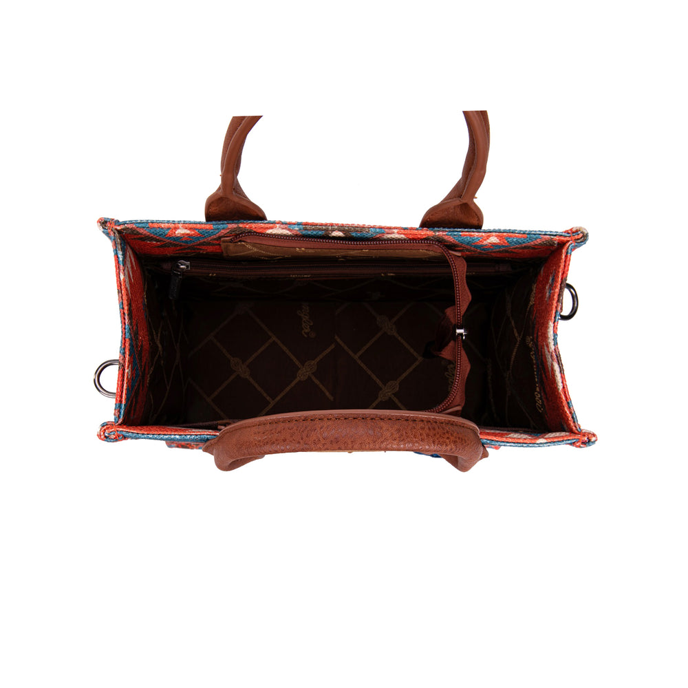 Wrangler Macy Aztec Crossbody Bag - Coral X5S2910BAG