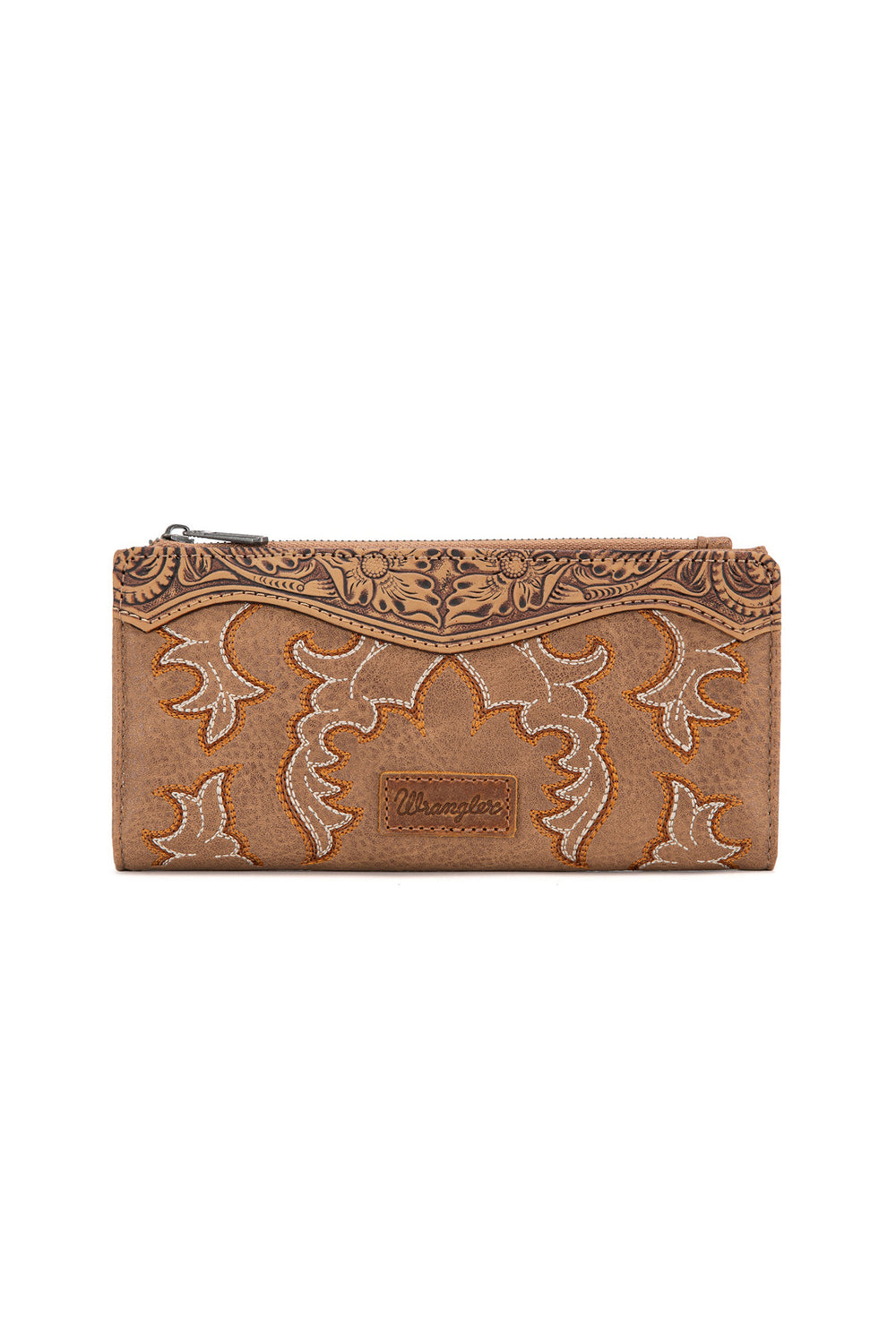 Wrangler Embroidered Wallet - Camel X5S2920WLT