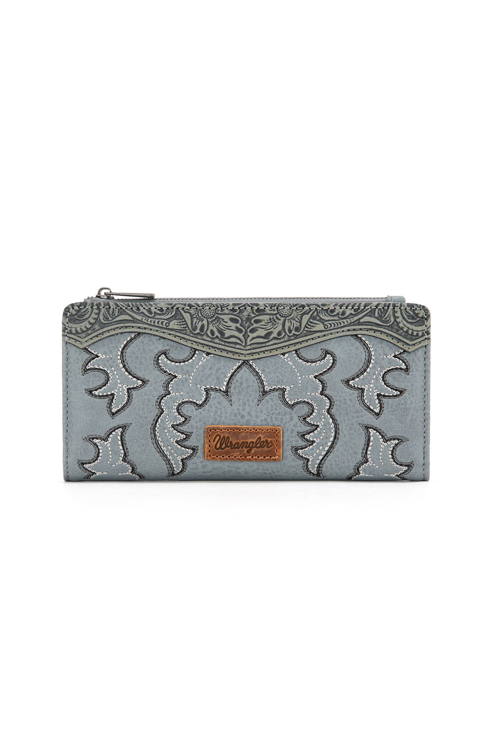 Wrangler Embroidered Wallet - Blue X5S2920WLT