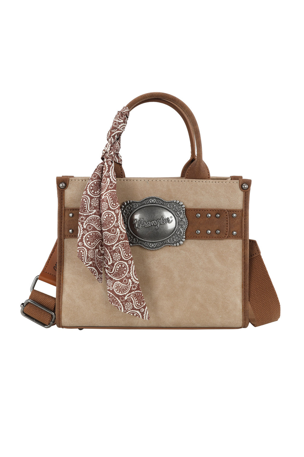 Wrangler Feature Buckle Bag - Natural X5S2926BAG