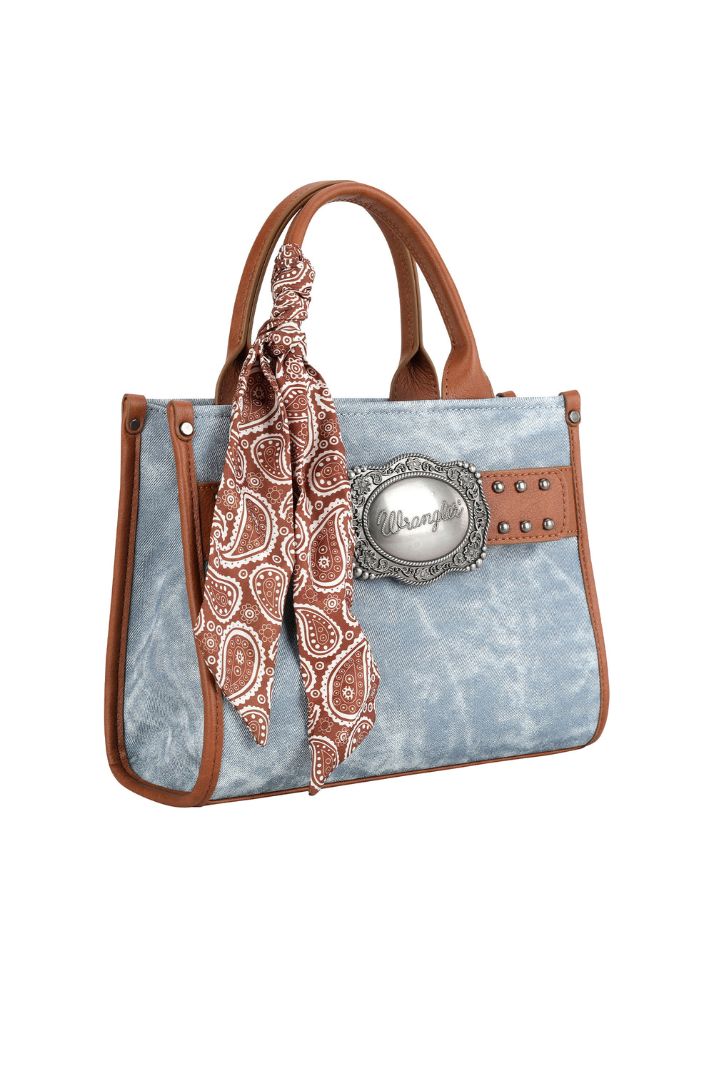 Wrangler Feature Buckle Bag - Light Blue X5S2926BAG