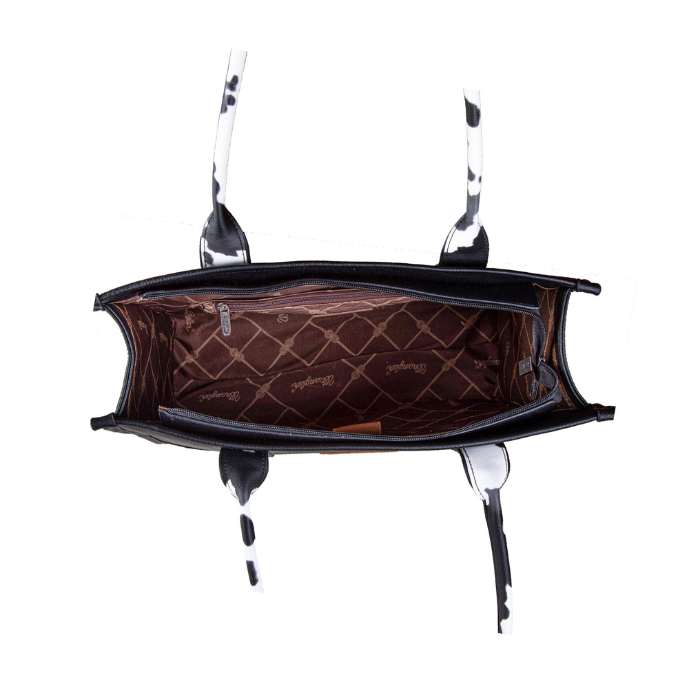 
                      
                        Wrangler Cow Print Tote Bag - Black X5S2935BAG
                      
                    